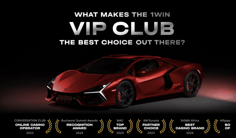 1Win VIP Club Landing
