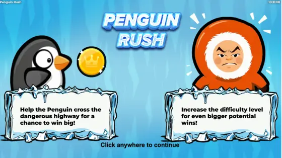Penguin Rush Game Demo Preview